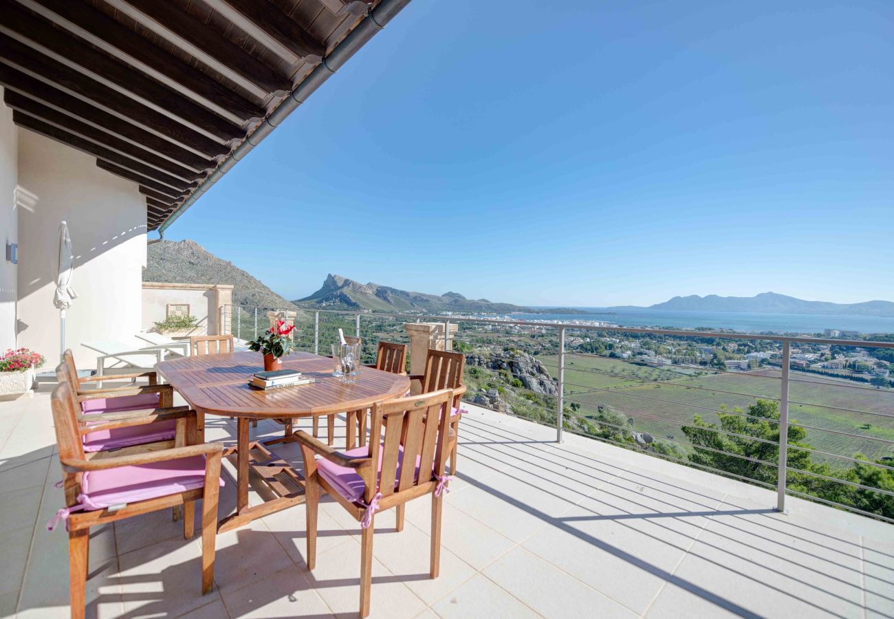 Villa en Port de Pollença - Villa de lujo con espectaculares vistas al mar