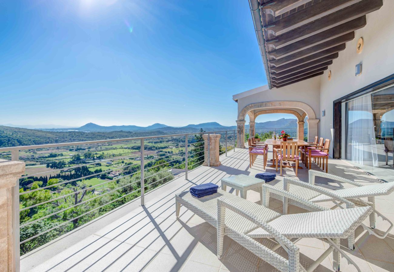 Villa en Port de Pollença - Villa de lujo con espectaculares vistas al mar