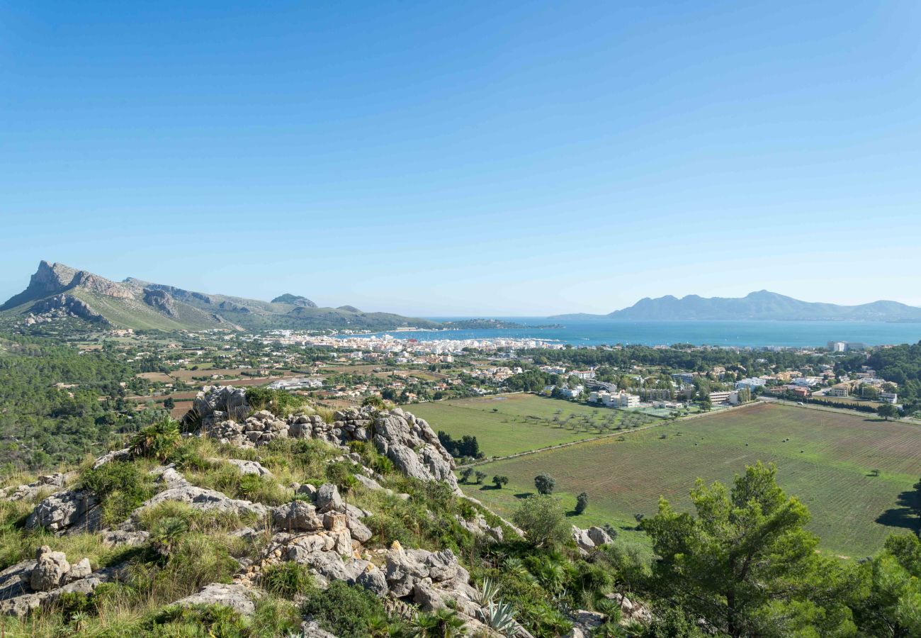 Villa en Port de Pollença - Villa de lujo con espectaculares vistas al mar