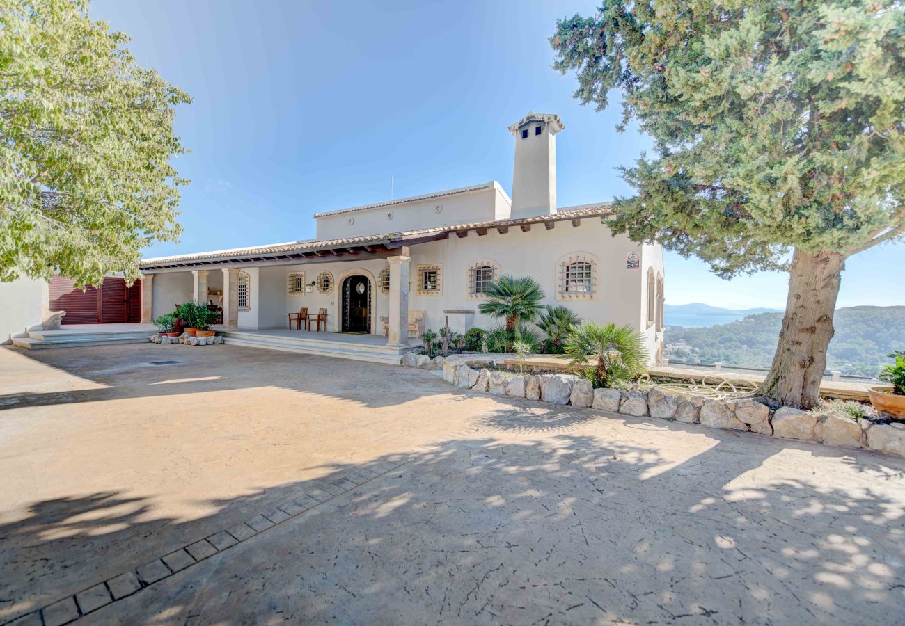 Villa en Port de Pollença - Villa de lujo con espectaculares vistas al mar