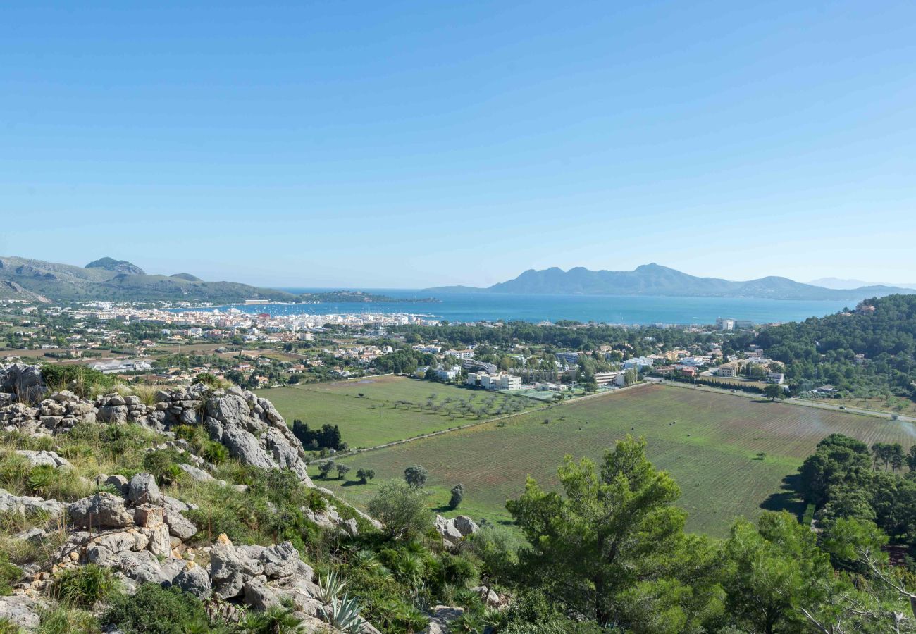 Villa en Port de Pollença - Villa de lujo con espectaculares vistas al mar