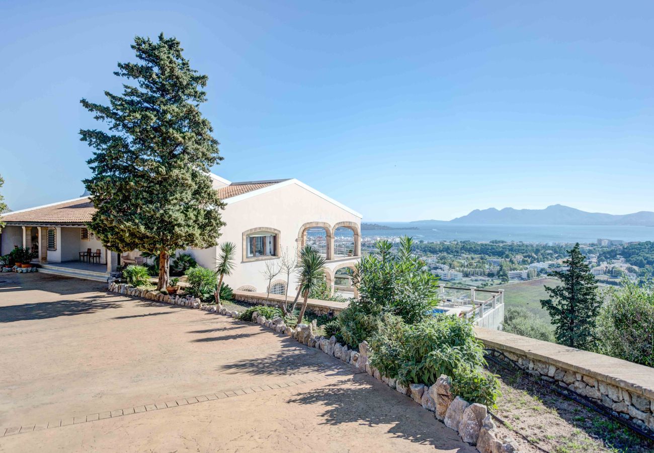 Villa en Port de Pollença - Villa de lujo con espectaculares vistas al mar