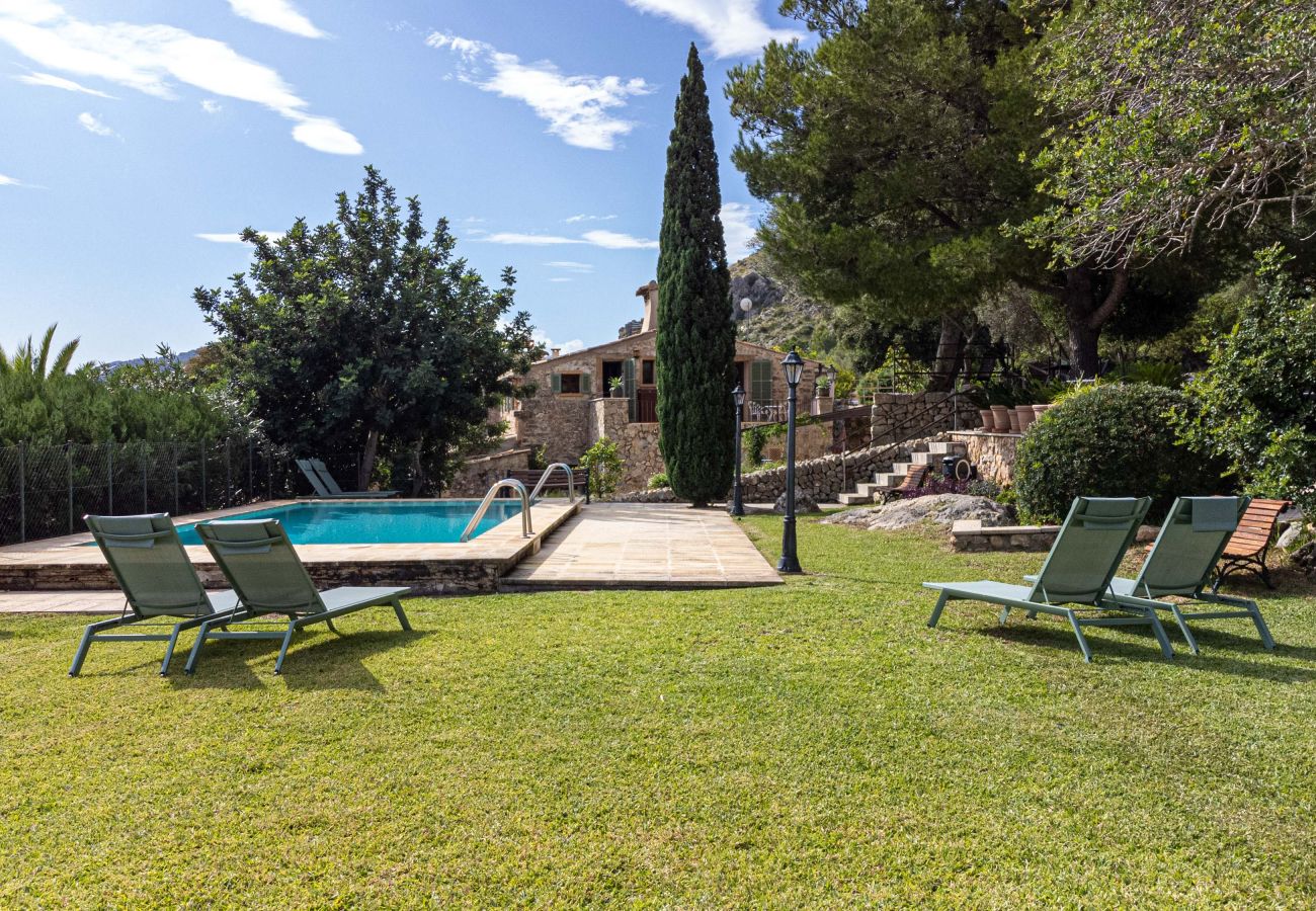 Landhaus in Pollensa - Renovierte Finca mit beheiztem Pool zwischen Pollensa und Puerto Pollensa